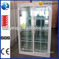76 Series Arched Aluminum Sliding Window With AS2208 Glazing